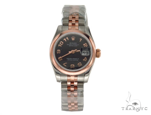 Rolex Datejust Rose Gold and Steel 179161 43370 buy online in NYC