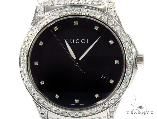 Gucci watch store men's diamond