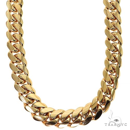 10k outlets Gold Cuban link chain 20”