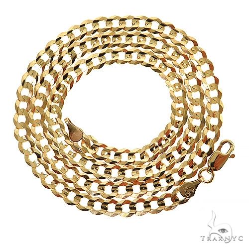 PRICE is FIRM 14k solid Yellow Gold selling curb chain 20