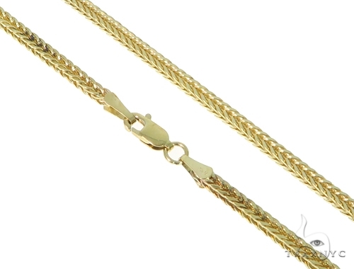 18K Saudi White Gold Foxtail Chain Necklace with 5 mm Gold Cat's Eye Pendant  | Shopee Philippines