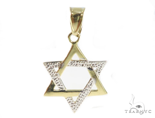 Jewish Star Diamond Pendant 49436 Metal 1 gallery 590b0bbf87