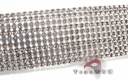 Two-in-one white leather choker-double bracelet – KRISTINA