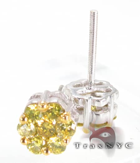 Canary Flower Earrings 5350