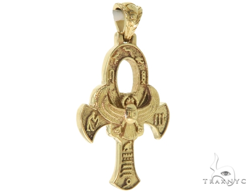 Eternal Life Essence: Ankh Pendant in Sterling Silver or Copper – Symbol  Sage