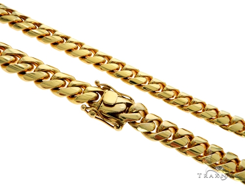Heavy 10K YG Miami Cuban Link Chain 30 Inches 15mm 58408: buy
