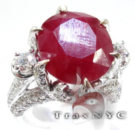 Custom Jewelry - Royal Ruby Crimson Ring 6115