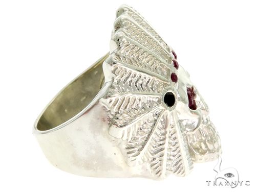 ☆DIESEL☆ skull ring DX1579040 Women's Stainless Steel Skull Ring | Black | Diesel