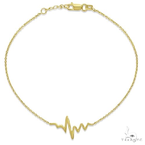 Heartbeat deals bracelet gold