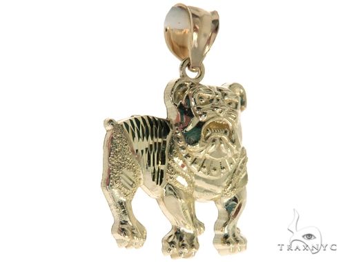 10K Gold Frenchie outlet Pendant