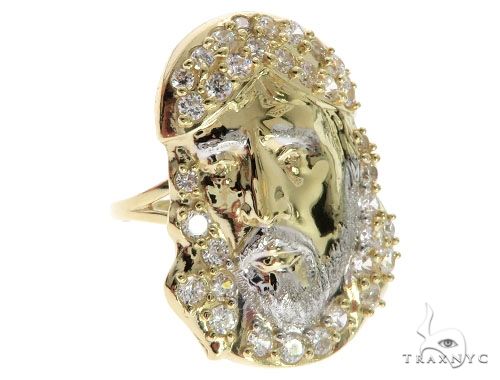 Gold Jesus Ring - Jewelry & Accessories - AliExpress