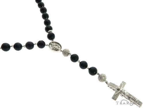 Royal Chain 14K Gold Rosary Necklace C16292-20 | G.G. Gems, Inc. |  Scottsdale, AZ