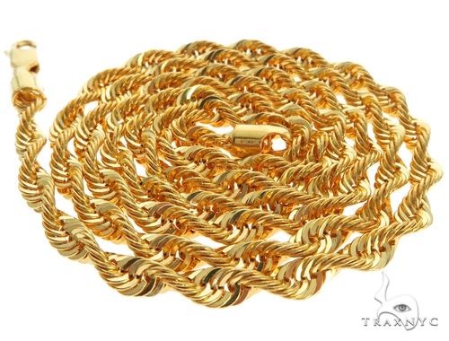 Gold Rope Chain 24 Inch Gold Chain Walmart 4mm Rope Mirror Chain