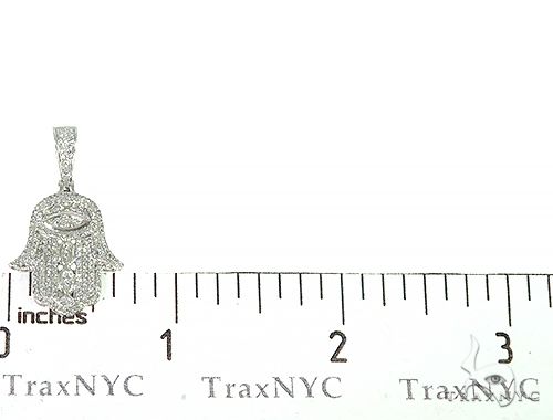 10K Gold Diamond Hamsa Pendant 63618: buy online in NYC. Best price at  TRAXNYC.