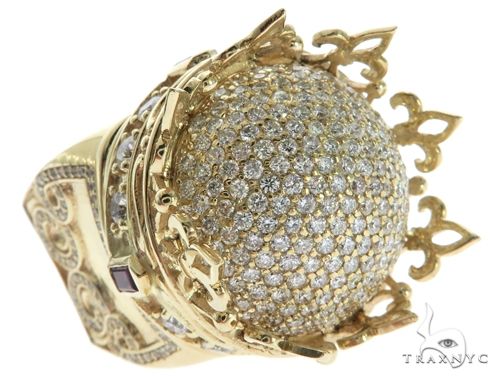 14k Solid Gold Josephine Diamond Crown Ring | Local Eclectic – local  eclectic