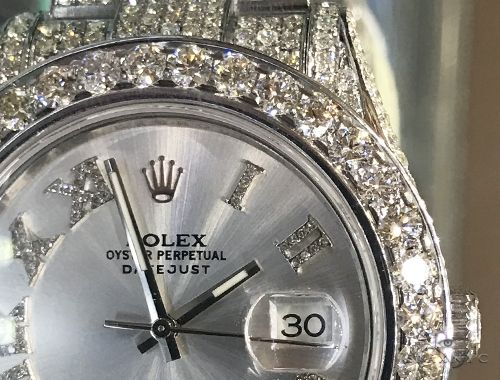 Rolex oyster hotsell perpetual diamond price