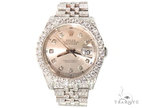 Iced out 2024 womens rolex