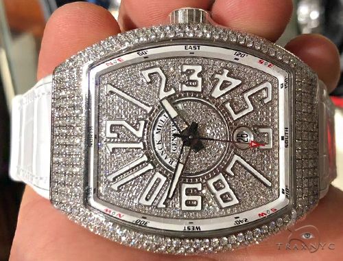 Franck muller store iced out watch