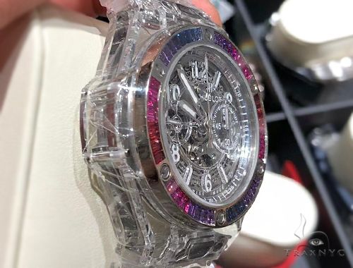 Hublot unico shop sapphire rainbow price