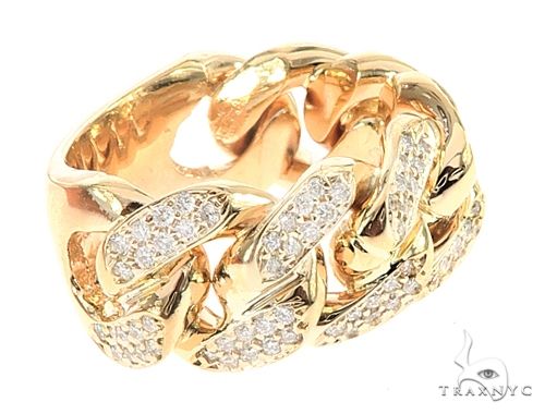 Daesar 14K Gold Ring Men, Wedding Band Men Luxury Geometric 4 Prong Round  Moissanite 5ct Yellow Gold Ring Size 10 : Amazon.ca: Clothing, Shoes &  Accessories
