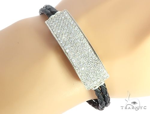 Nexus Leather Bracelet, Gold Vermeil, Polished | Men's Bracelets | Miansai
