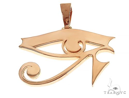 10k gold eye on sale of horus pendant