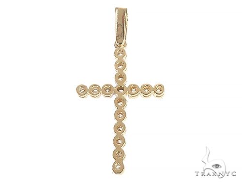 14K Gold Diamond Cross 65301: buy online in NYC. Best price