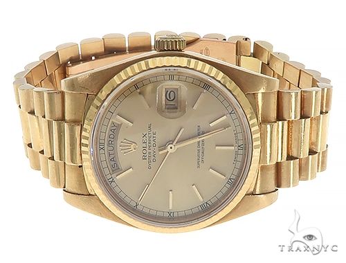 36mm 18K Yellow Gold Presidential Rolex Watch 65474 buy online in