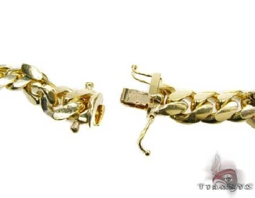 Chain Link Bracelet 7mm (14K) 19 cm