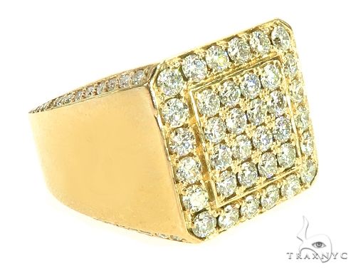 14K Yellow Gold Diamond TraxNYC Ring 66092