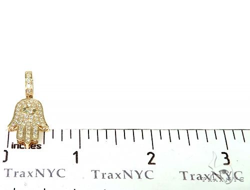 10K Gold Diamond Hamsa Pendant 63618: buy online in NYC. Best price at  TRAXNYC.