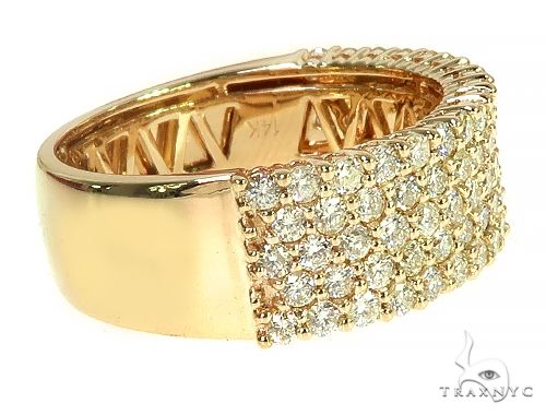 5 row store diamond ring gold