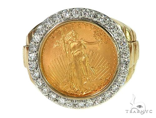 Men's Ring, Gold Coin Ring, Yellow Gold Men's Coin Ring, Personalized Coin  Ring, American Liberty Coin Ring, Signet Gold Ring, Coin Ring - Etsy Norway