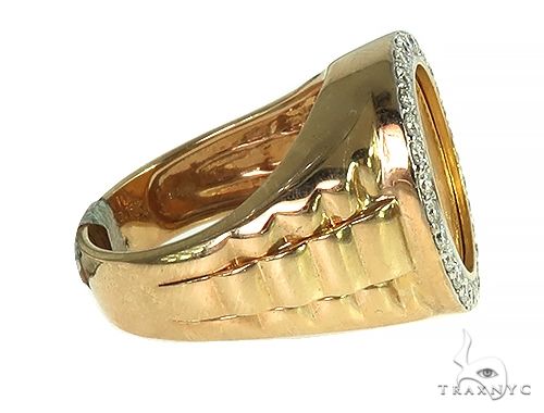 Ageless Men's Ring in 22K Yellow Gold - MRG-1353