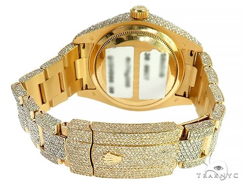 Rolex sky hotsell dweller iced out