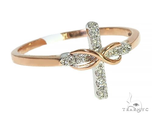 1 CT Round Cut Rose Gold Over On 925 Sterling Silver Infinity Engageme –  atjewels.in