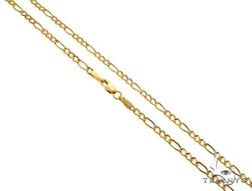 Outlet 14k Gold Figaro Link Necklace