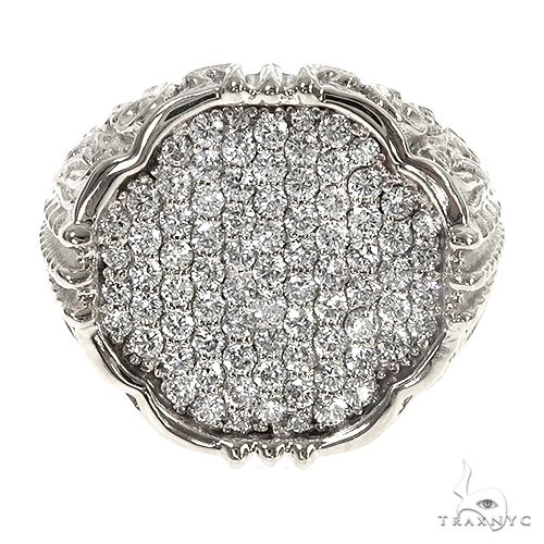 TraxNYC Silver Diamond Ring 66399