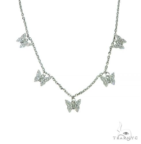 Butterfly Necklace 925 Silver - Beauty Jewels