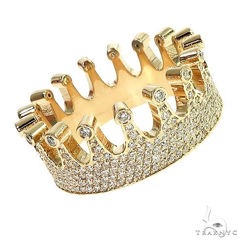 Custom crown ring fashion