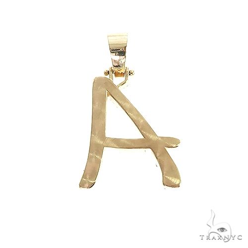 Alphabet a 2025 diamond pendant