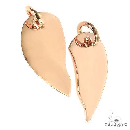 14K Gold Broken Heart Pendant 66681: buy online in NYC. Best