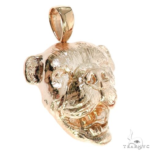 こはたん Old Bulldog Pendant [P-47] Amazon.com: George Harris American Bulldog Dog 24k Gold