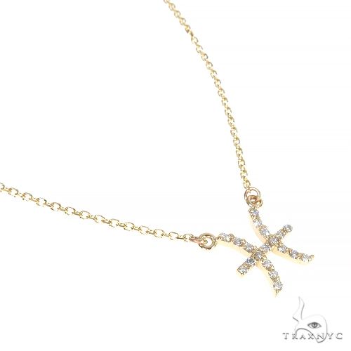 Pisces Astro Pendant Necklace, 14k Yellow Gold | Women's Necklaces | Miansai
