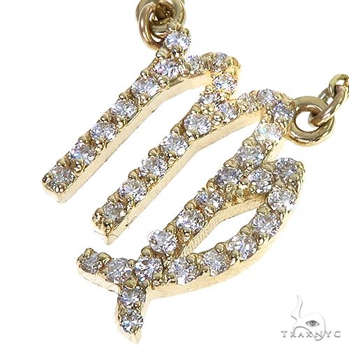 14K Gold Virgo Diamond Best NYC. price in 66719: at Necklace buy online