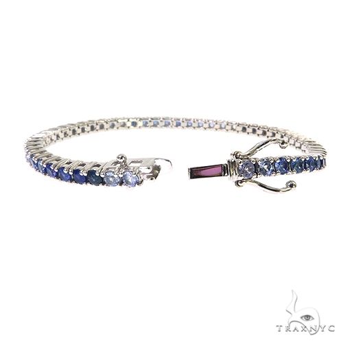 10 Pointer Water Sapphire Tennis Bracelet 67488: buy online
