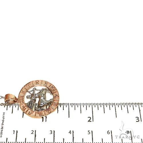 14K 2-Tone Gold Zodiac Sign Pendant Set 67491: buy online in