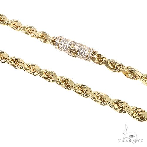 1.75mm Diamond-Cut Rope Chain Necklace in 14K Gold - 20