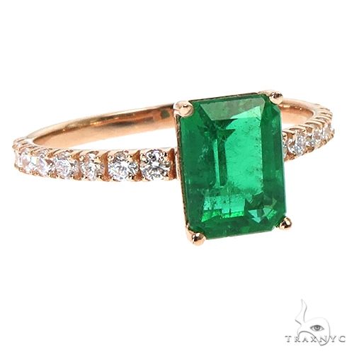 Buy 18k Gold Jade and Faux Emerald Ring Online | Arnold Jewelers
