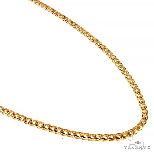 14K Yellow Gold Solid Franco Chain 20 Inches 2.6mm 67953